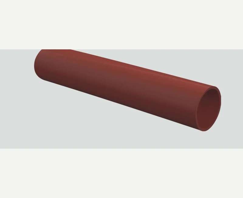 Corona Silicone Tube — Iron Red, Straight