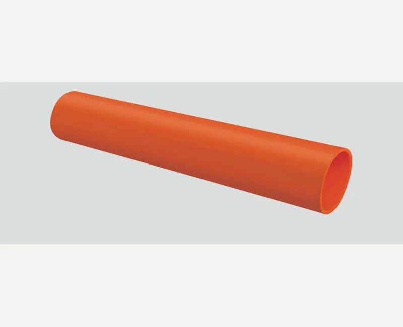 Corona Silicone Tube — Orange, Straight