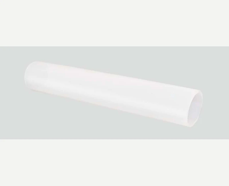 Corona Silicone Tube — Transparent, Straight