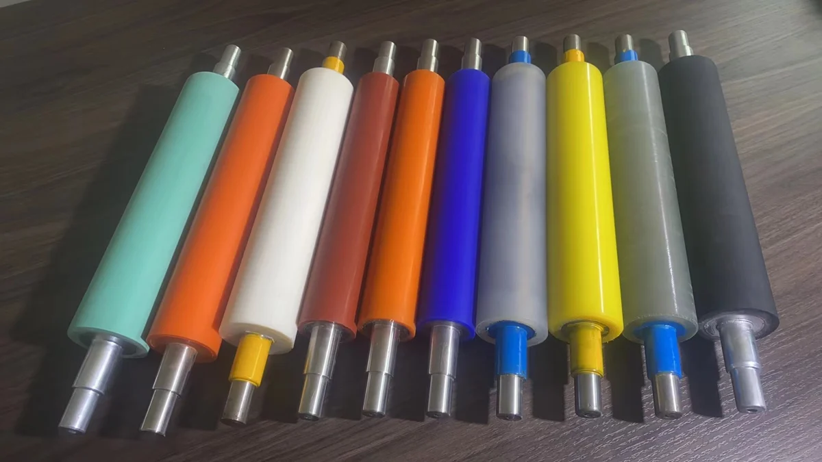 Silicone roller product range