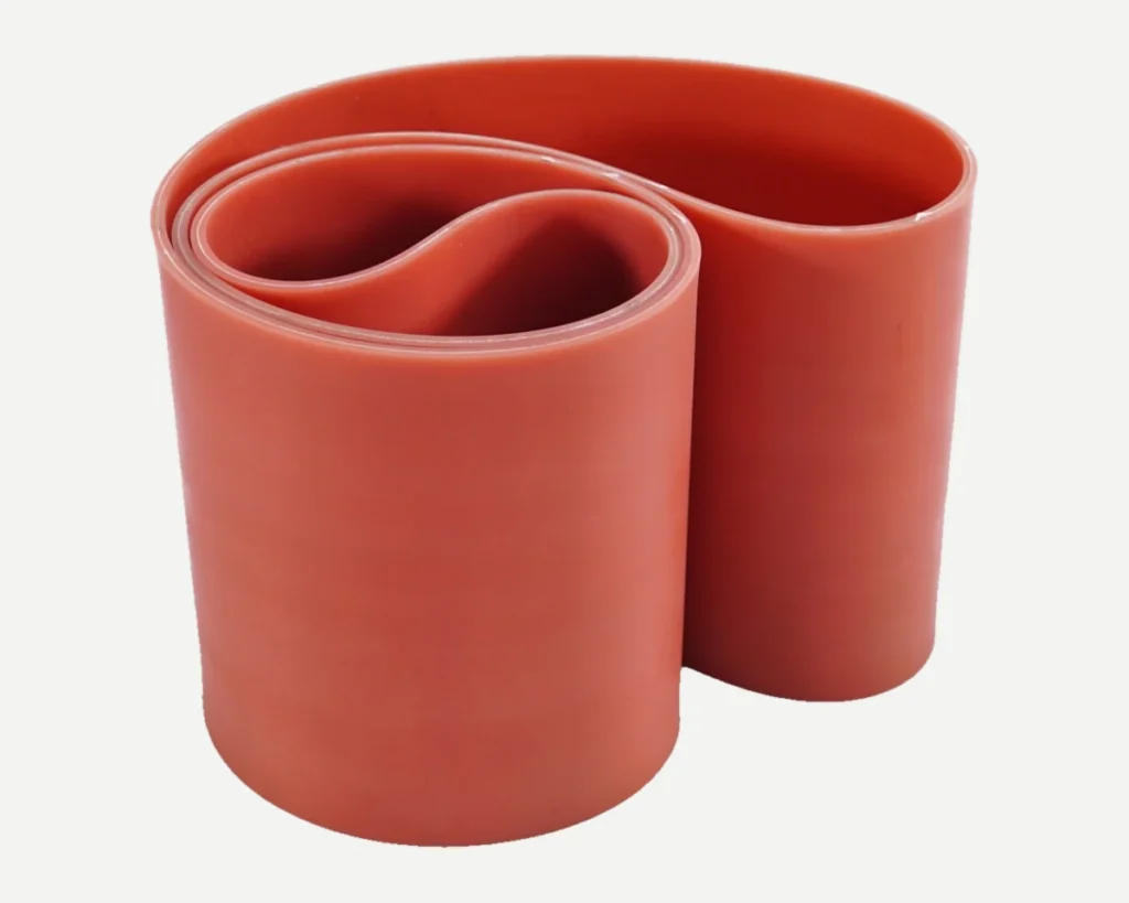 Light Red Silicone Conveyor Belt